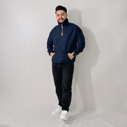 نیم زیپ پشمی کد ۲