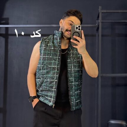 پافر طرح دار مردانه وستا