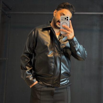 جکت چرم وستا