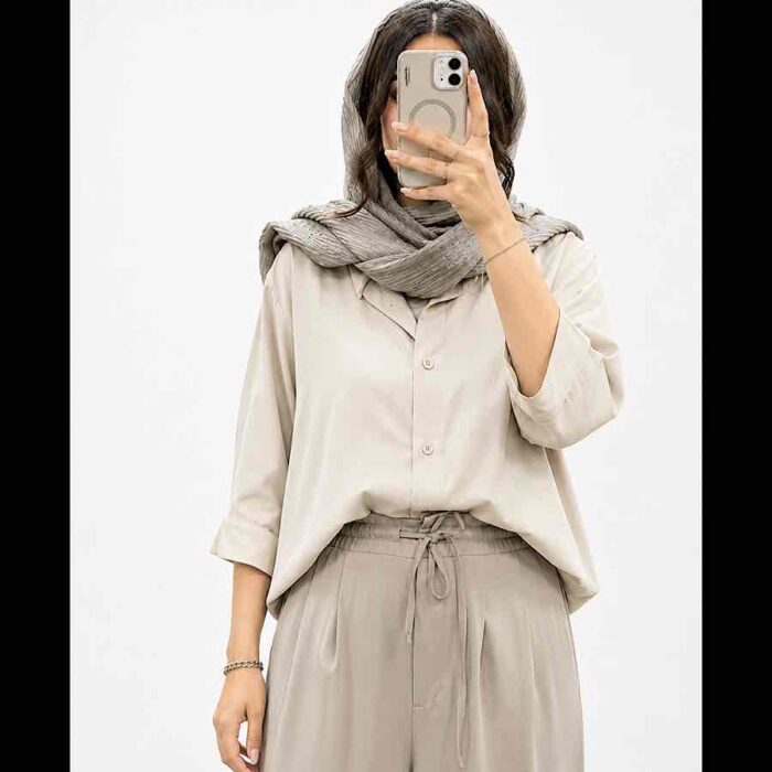 شومیز سیلک مدل سارا - Image 6