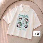 تیشرت یقه دار ترندی - Image 2