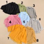 شومیز شیشه ای پایین دکمه - Image 2
