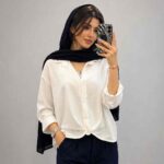 شومیز جلو پیچ پشت پیله
